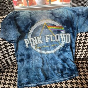 Pink Floyd tie-dye tour tee shirt size L